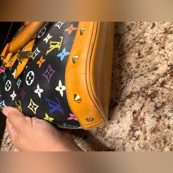 🎀Louis Vuitton Murakami Noir Alma🎀 - Picture 14 of 16